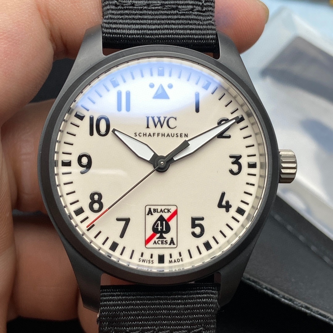 IWC Schaffhausen IWC Schaffhausen Pilot’s Watch Automatic 41 Black Aces