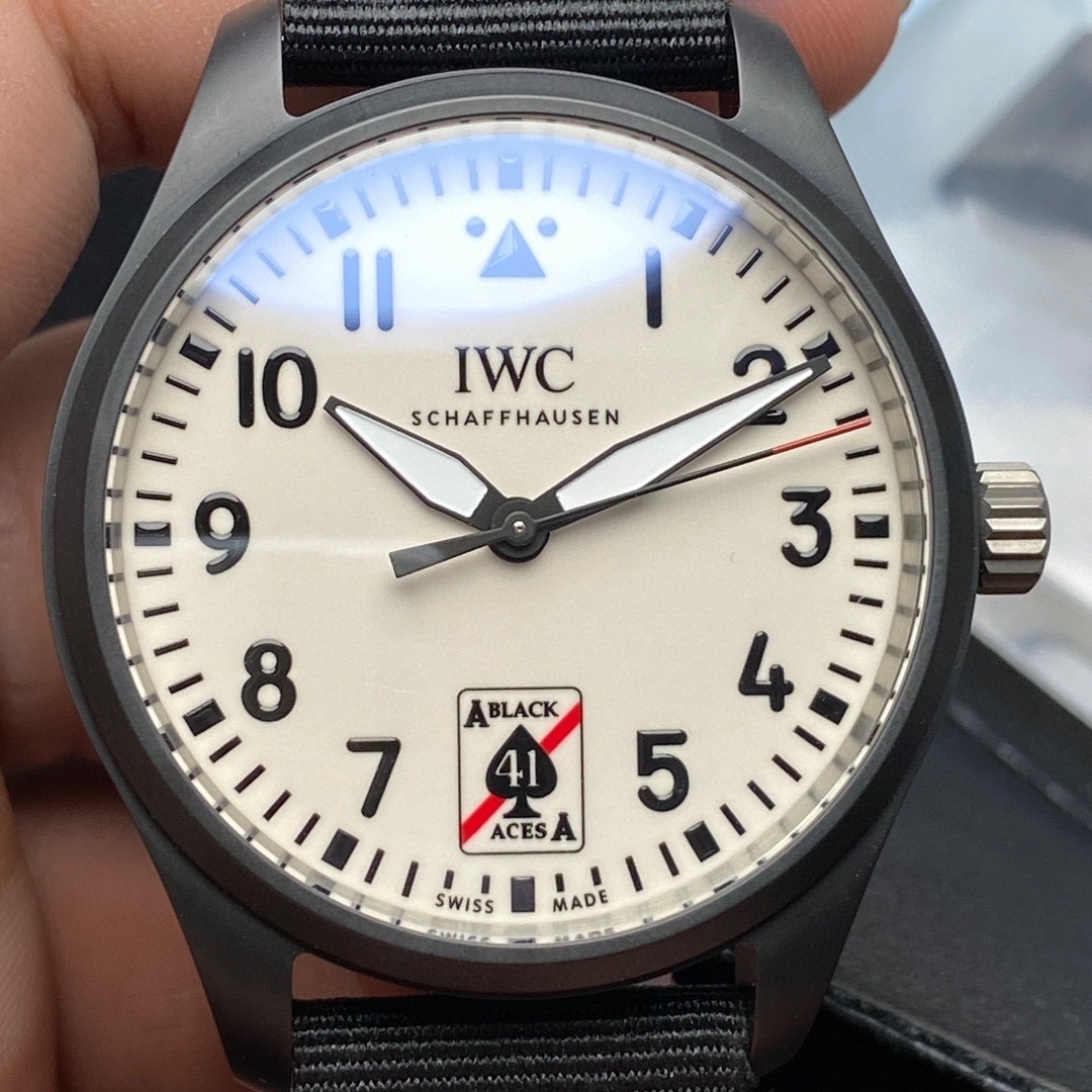 IWC Schaffhausen IWC Schaffhausen Pilot’s Watch Automatic 41 Black Aces