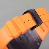 RM 035-01 Rafael Nadal NTPT Carbon on Orange Rubber Strap