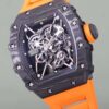 RM 035-01 Rafael Nadal NTPT Carbon on Orange Rubber Strap