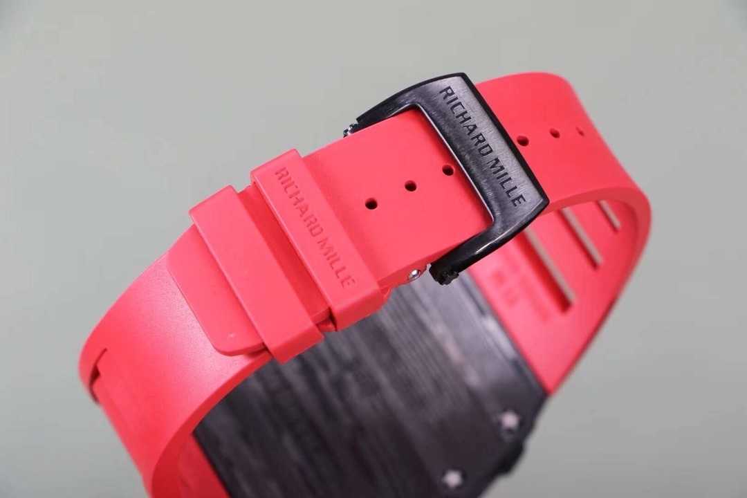 Top-grade watches 02019 Richard Mille RM 35-01 Replica AAA Swiss Clone with Carbon Case and Red Strap