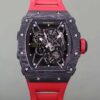 Top-grade watches 02019 Richard Mille RM 35-01 Replica AAA Swiss Clone with Carbon Case and Red Strap