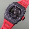 Top-grade watches 02019 Richard Mille RM 35-01 Replica AAA Swiss Clone with Carbon Case and Red Strap