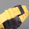 Top-grade watches 02039 Swiss Replica Richard Mille RM 35-02 Watch For Men – Skeleton Dial, Yellow Rubber Strap, Luxury Sport Design