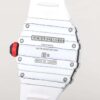 Richard Mille watch  RM 027-02 white strap Tourbillon