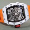 RM 027-02 Tourbillon Rafael Nadal White NTPT on Orange