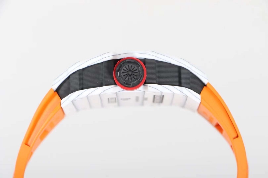 RM 027-02 Tourbillon Rafael Nadal White NTPT on Orange