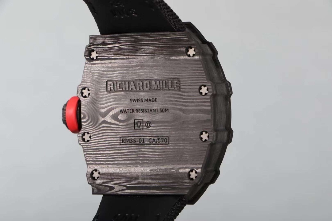 Richard Mille RM 35-02 Automatic Winding Black Strap Men’s Luxury Watch