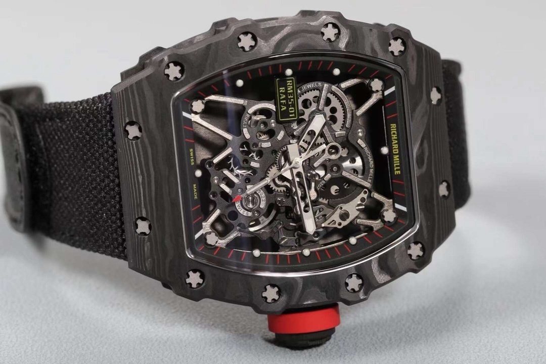 Richard Mille RM 35-02 Automatic Winding Black Strap Men’s Luxury Watch