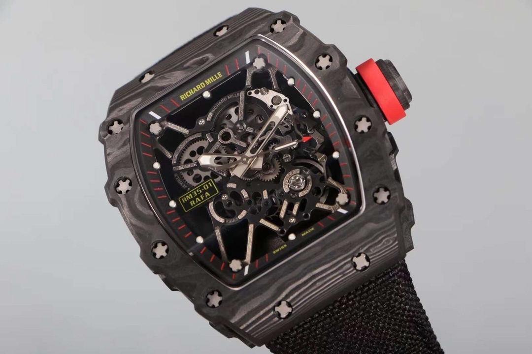 Richard Mille RM 35-02 Automatic Winding Black Strap Men’s Luxury Watch