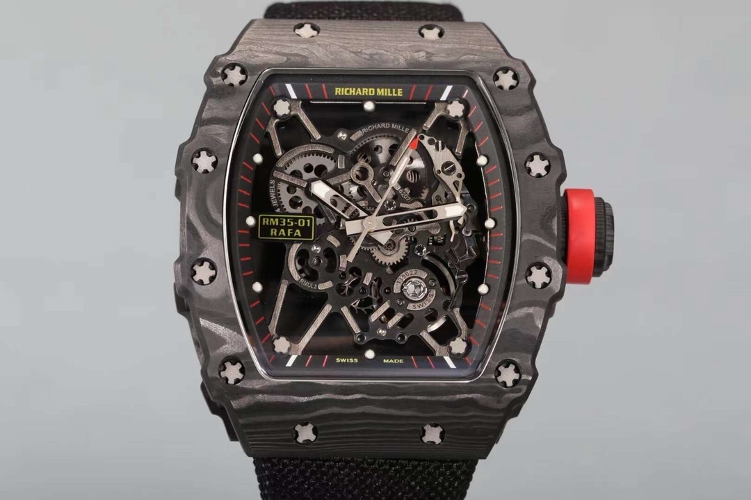 Richard Mille RM 35-02 Automatic Winding Black Strap Men’s Luxury Watch