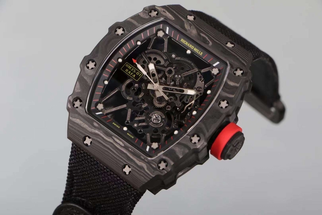 Richard Mille RM 35-02 Automatic Winding Black Strap Men’s Luxury Watch