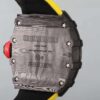 Richard Mille RM 35-02 Watch For Men – Skeleton Dial, Yellow Rubber Strap, Luxury Sport Design