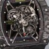 Top-grade watches 02229 Richard Mille RM 35-01 Rafael Nadal Replica Swiss Watch – Skeleton Dial, NTPT Carbon Case, Black Rubber Strap
