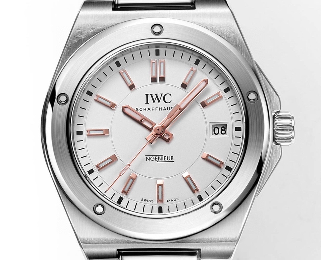 IWC Schaffhausen IW323906 Ingenieur Automatic Silver Plated Index Stainless Steel 40mm Automatic
