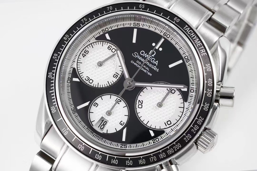 Omega  Speedmaster Racing Automatic Chronograph Panda Dial Steel Men's Watch 326.30.40.50.01.002