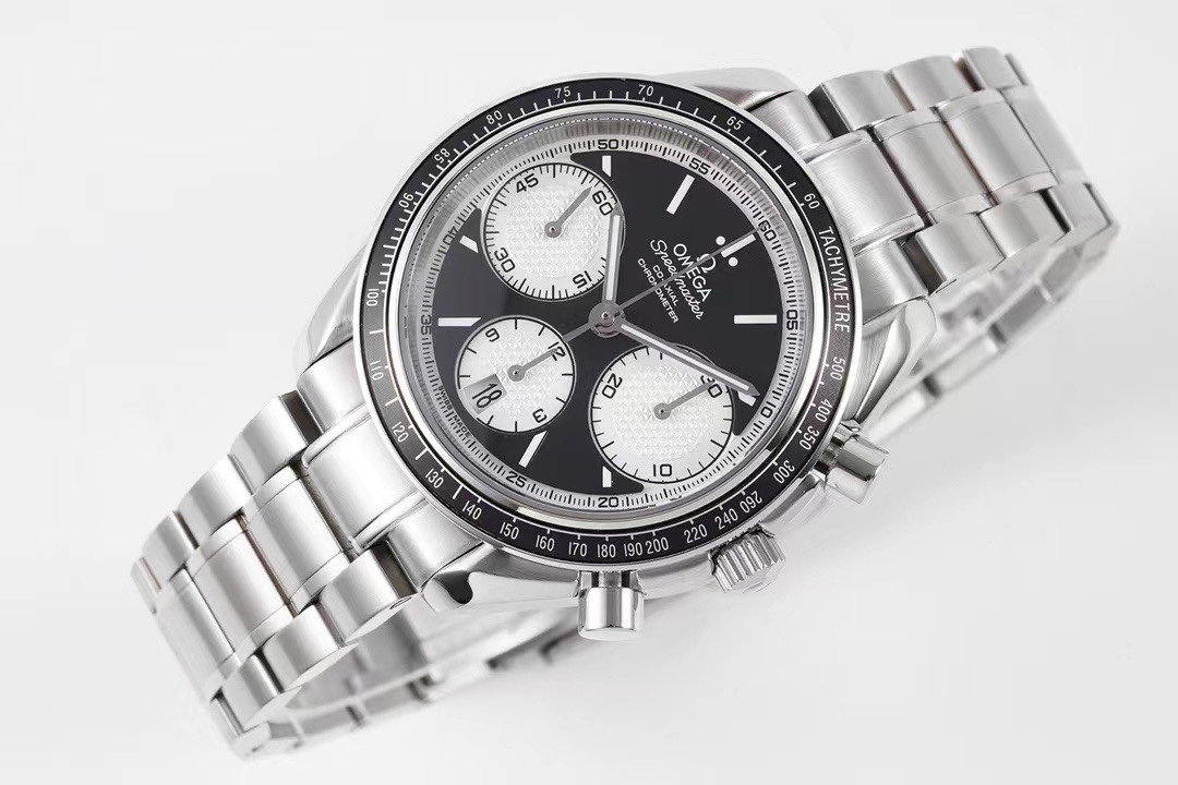 Omega  Speedmaster Racing Automatic Chronograph Panda Dial Steel Men’s Watch 326.30.40.50.01.002