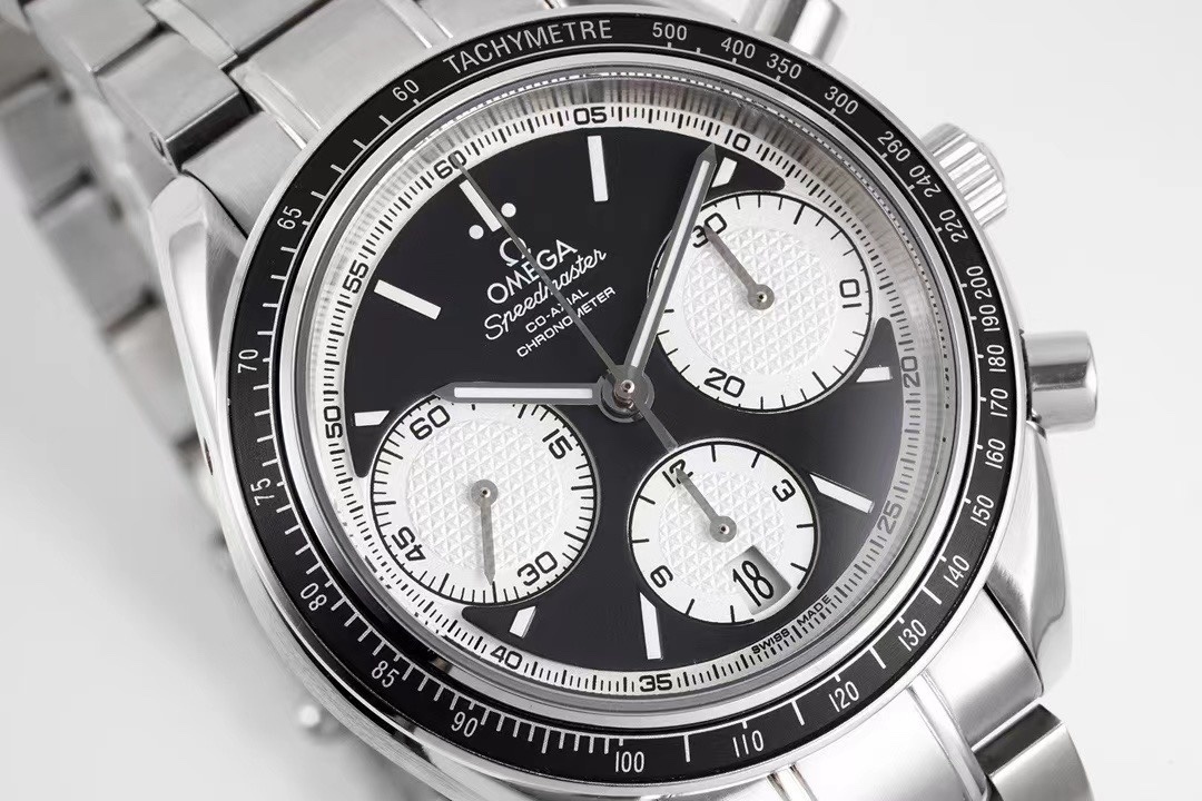 Omega  Speedmaster Racing Automatic Chronograph Panda Dial Steel Men's Watch 326.30.40.50.01.002