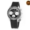 Omega  Speedmaster Racing Chronometer Automatic Black & Silver Chronograph Dial Rubber Strap Men's Watch 326.32.40.50.01.002
