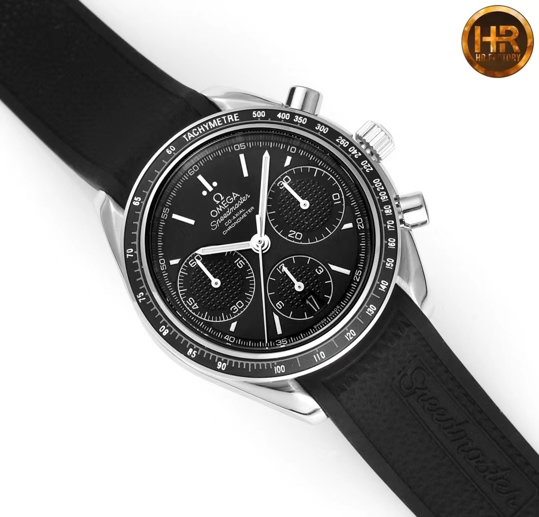 Omega Speedmaster Racing Automatic Chronograph Black Dial Men's Watch