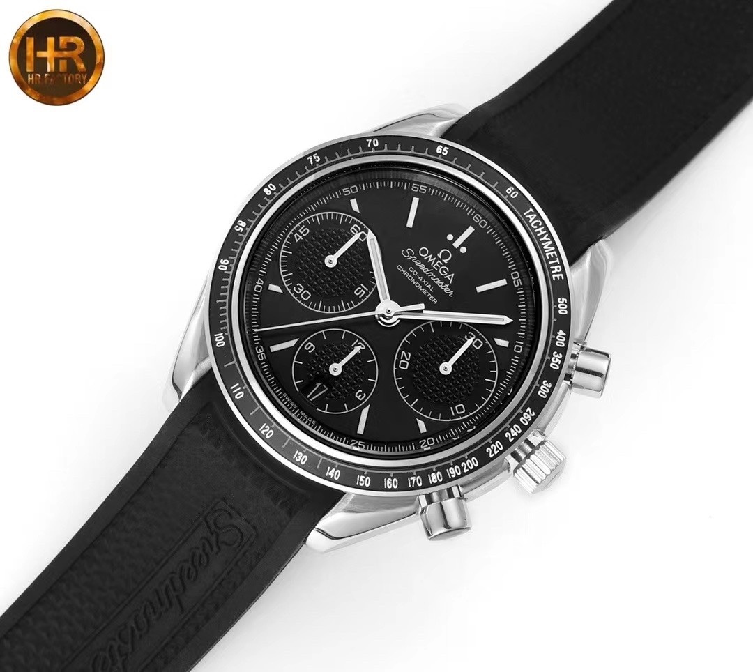 Omega Speedmaster Racing Automatic Chronograph Black Dial Men's Watch