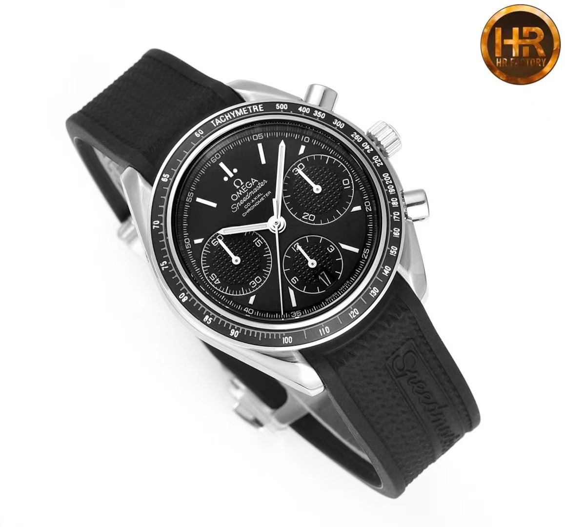 Omega Speedmaster Racing Automatic Chronograph Black Dial Men's Watch