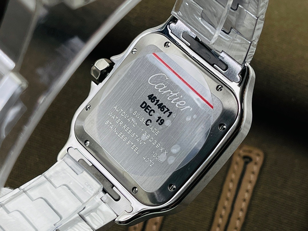 CARTIER DE SANTOS W2SA0006 GF FACTORY WHITE DIAL