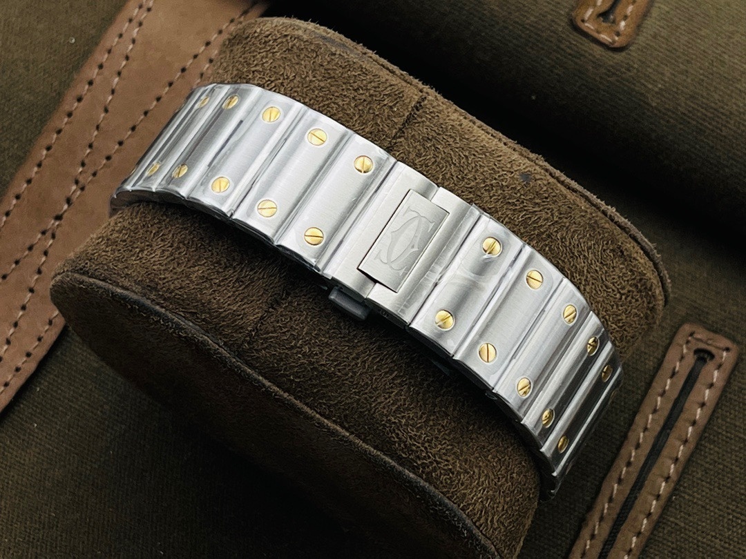 CARTIER DE SANTOS W2SA0006 GF FACTORY WHITE DIAL