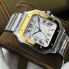 CARTIER DE SANTOS W2SA0006 GF FACTORY WHITE DIAL