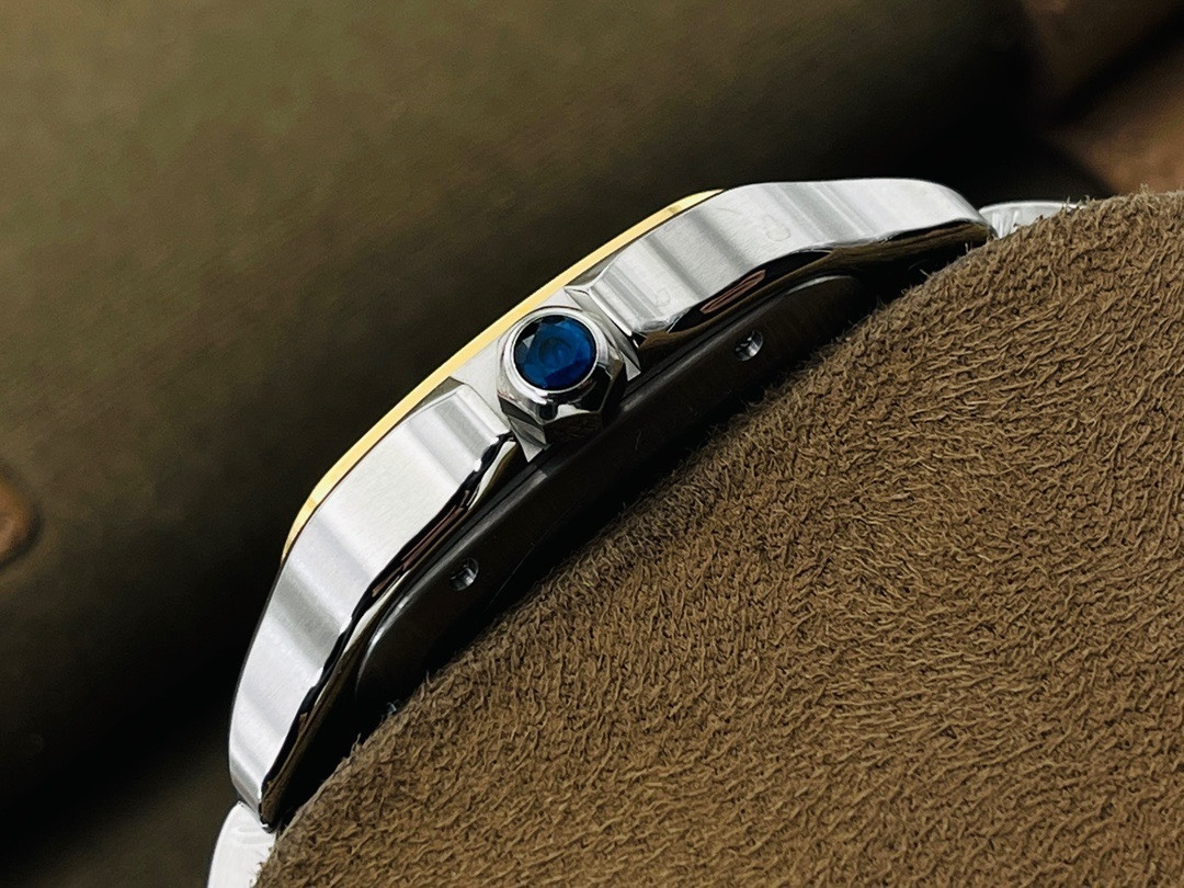 CARTIER DE SANTOS W2SA0006 GF FACTORY WHITE DIAL