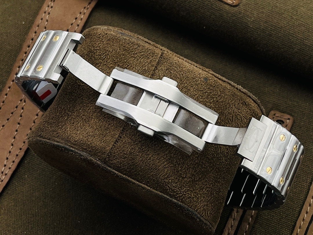 CARTIER DE SANTOS W2SA0006 GF FACTORY WHITE DIAL