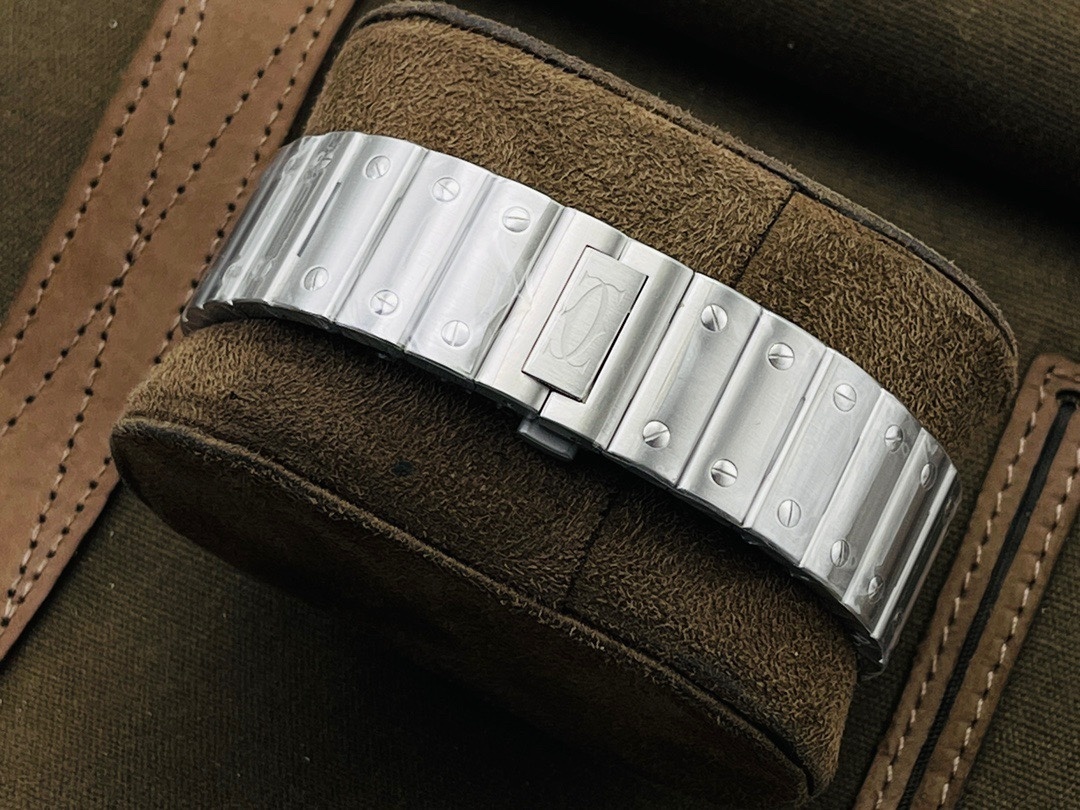 CARTIER SANTOS DE CARTIER WHITE DIAL