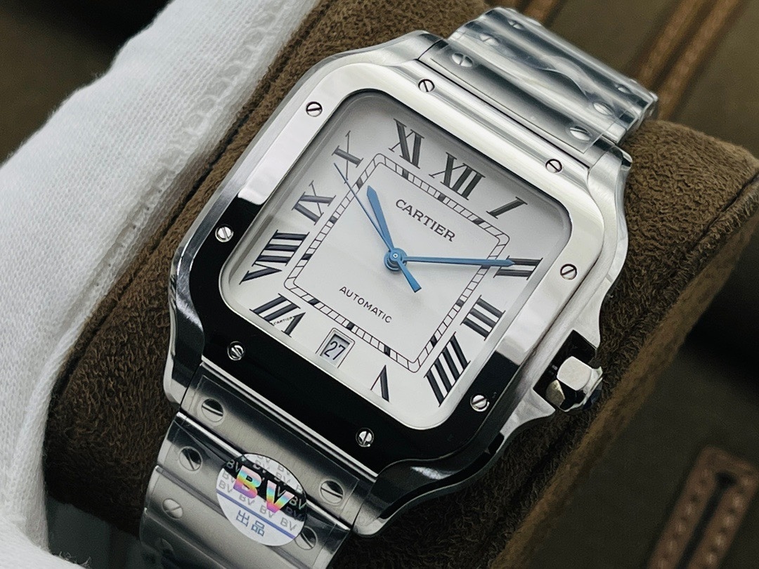 CARTIER SANTOS DE CARTIER WHITE DIAL