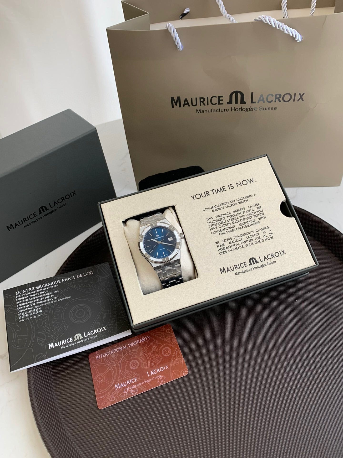 Maurice Lacroix AI1106-SS002-430-1 Aikon Quarzo 35mm for