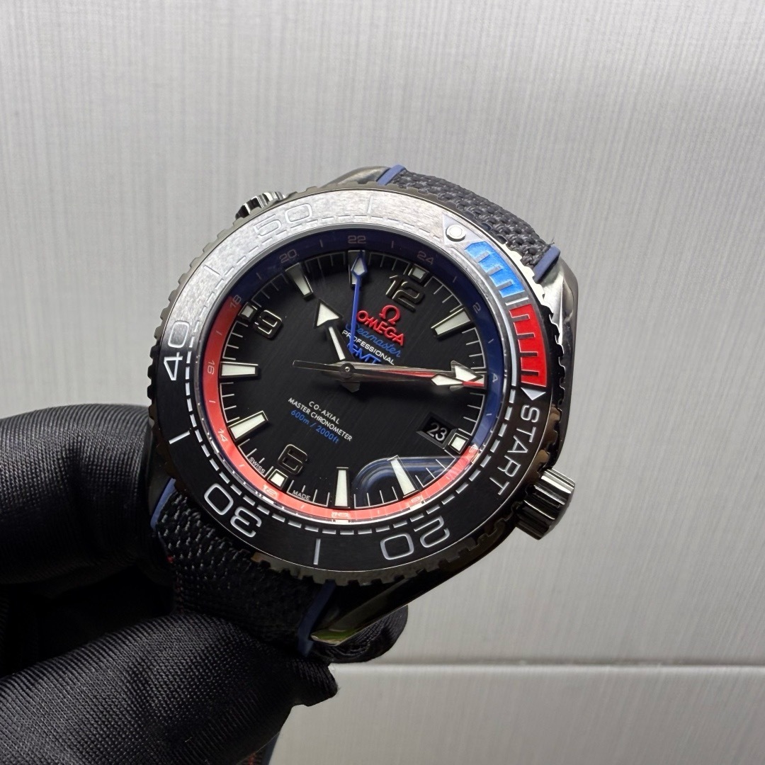 Omega  Seamaster Planet Ocean 600M 45.5mm Co-Axial Master Chronometer ETNZ Deep Black Men's Watch 215.92.46.22.01.004
