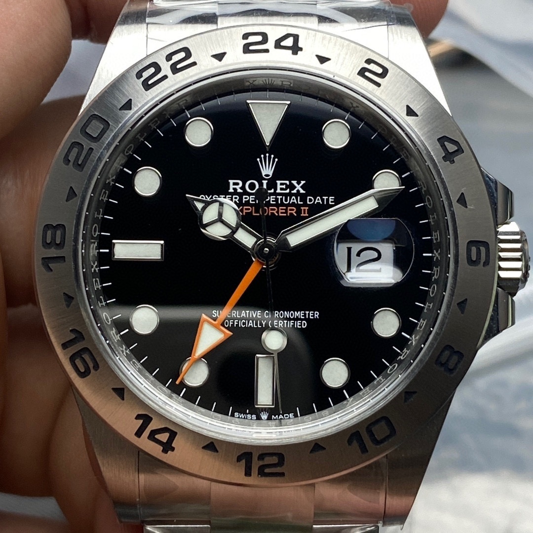 Rolex Explorer II Automatic Chronometer Black Dial Men's Watch 226570BKSO