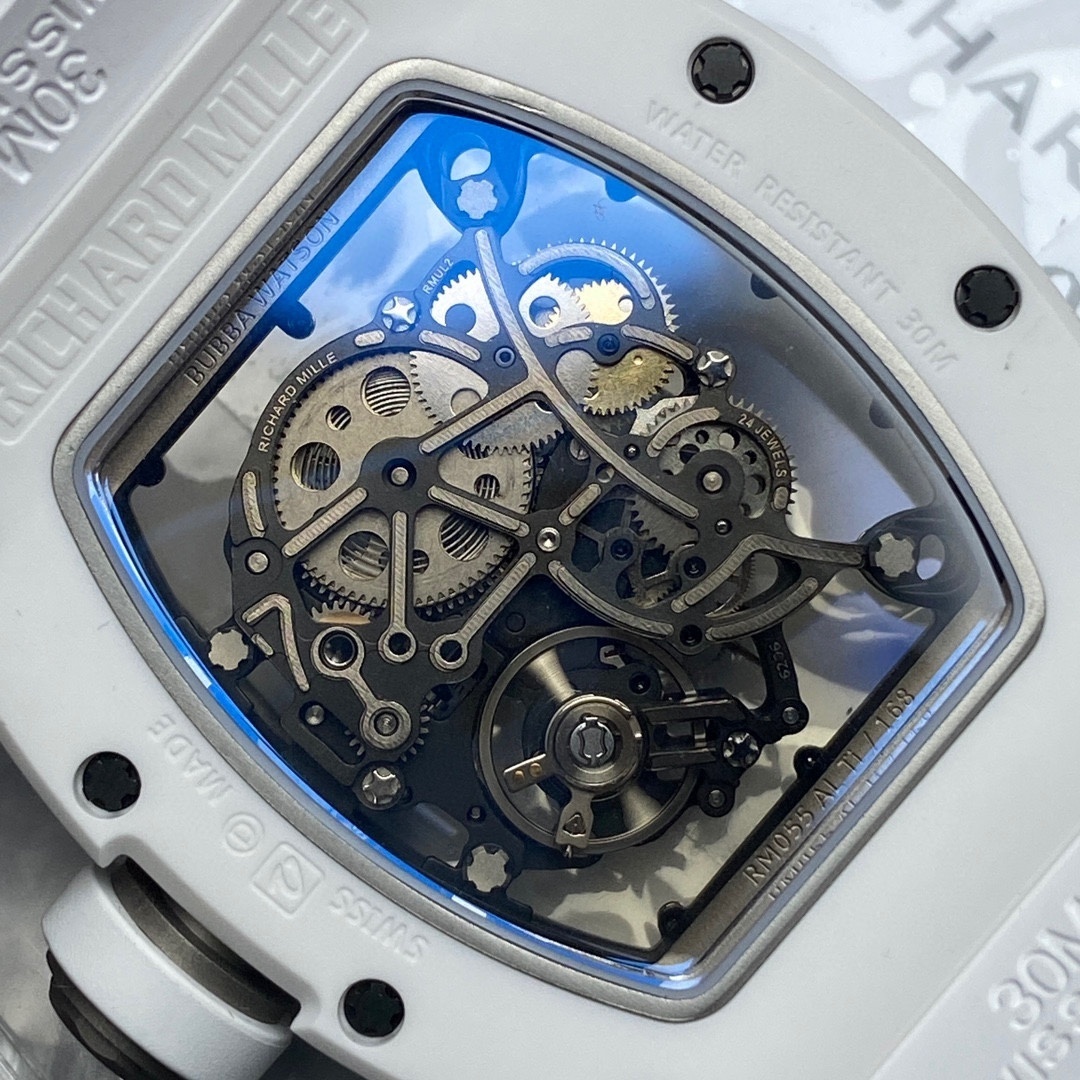 Top-grade watches 03128 Richard Mille RM 055 Bubba Watson Super Clone Replica