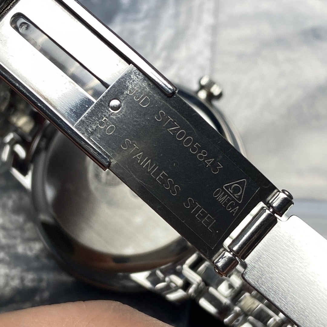 Omega De Ville Prestige 37mm De Ville Prestige Co-axial Blue Dial Stainless Steel Watch 424.10.37