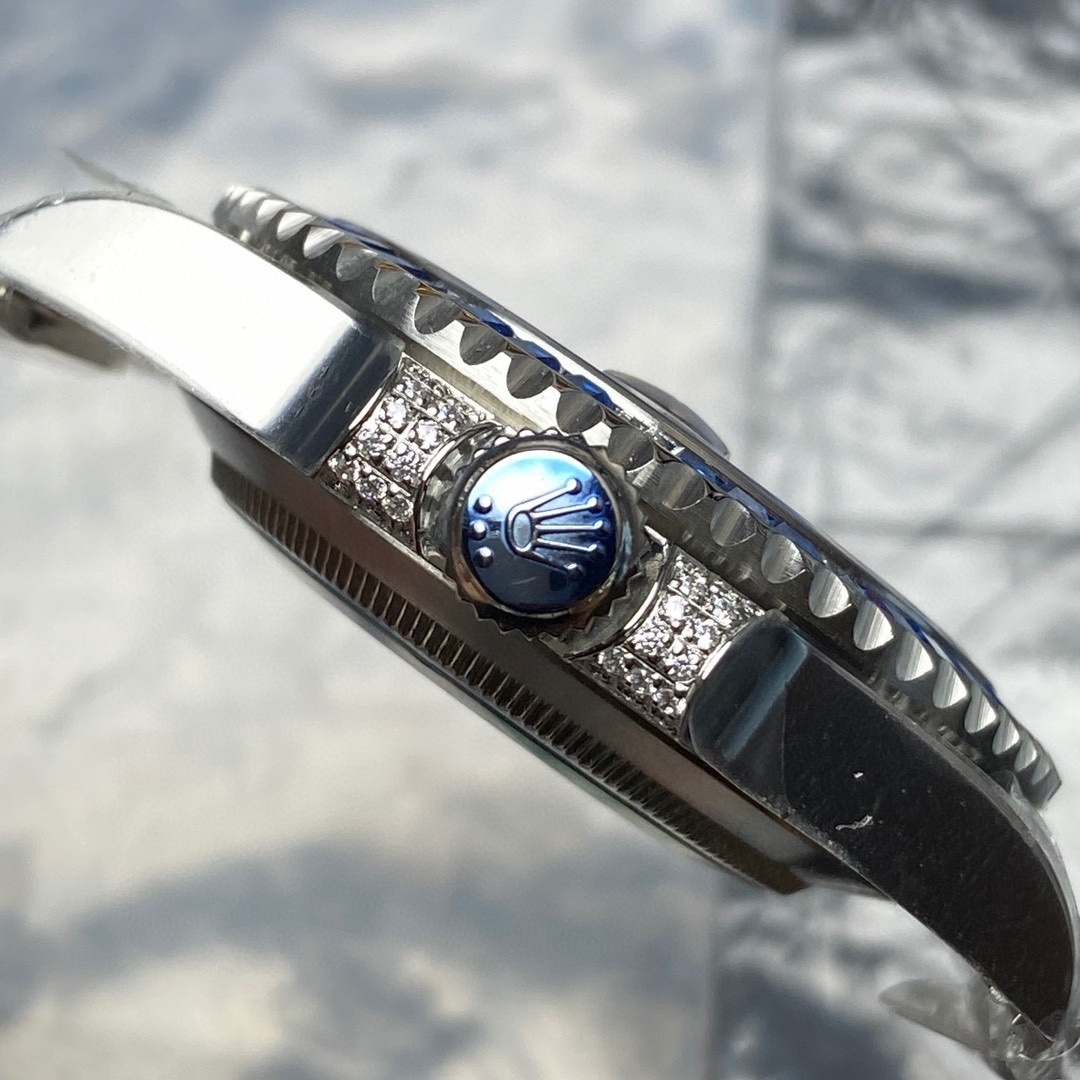 Top-grade watches 03199 Rolex Submariner 116610LN Steel 116659SABR Custom Natural Diamonds Lab Sapphires