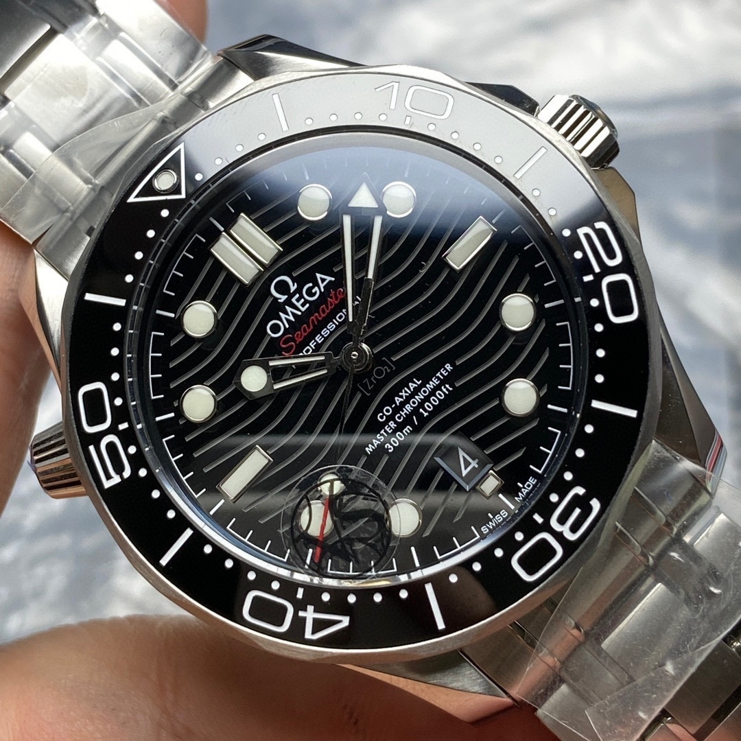 Omega Seamaster Diver Black Dial 300M 42mm 210.30.42.20