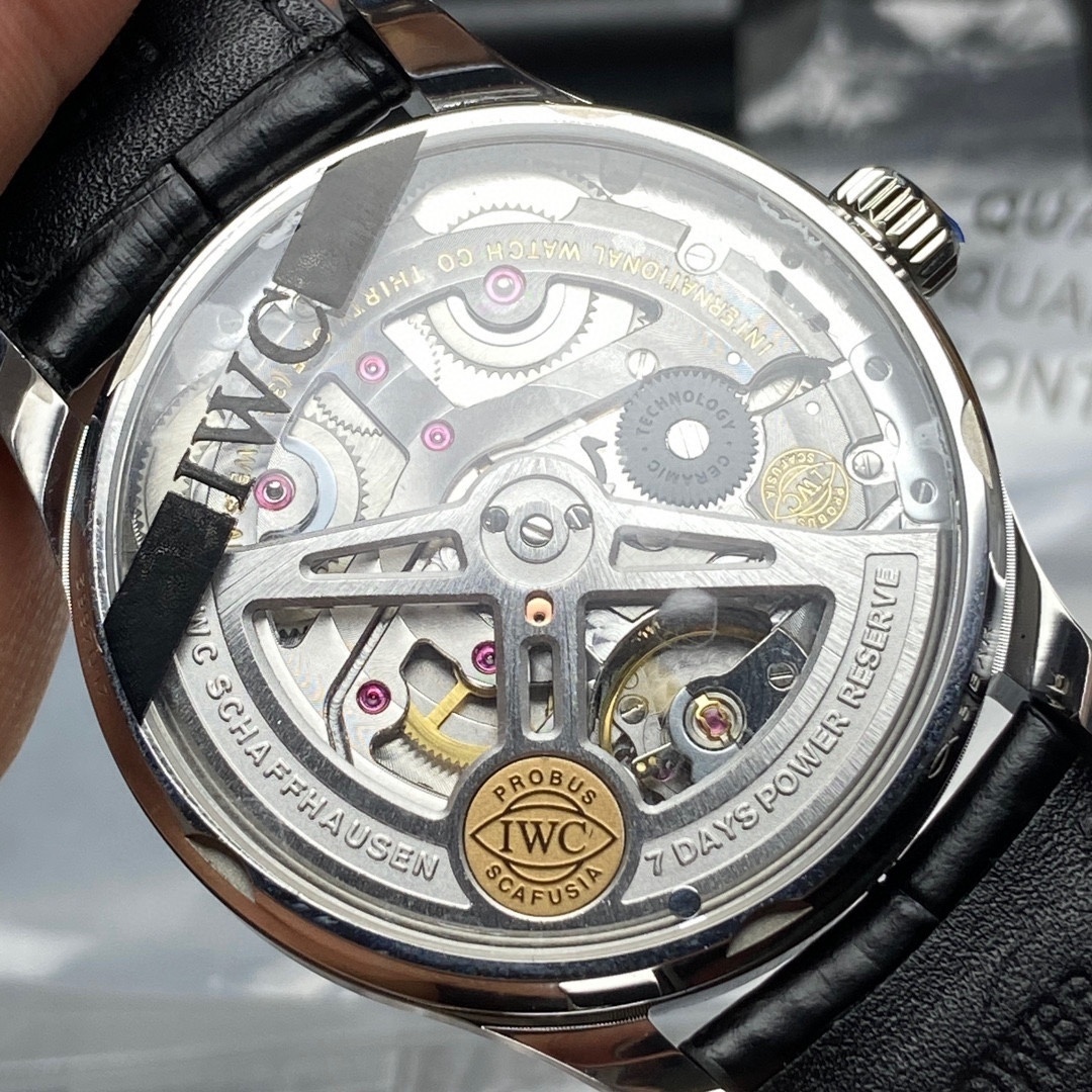 IWC Portugieser Silver Men's Watch - IW500712