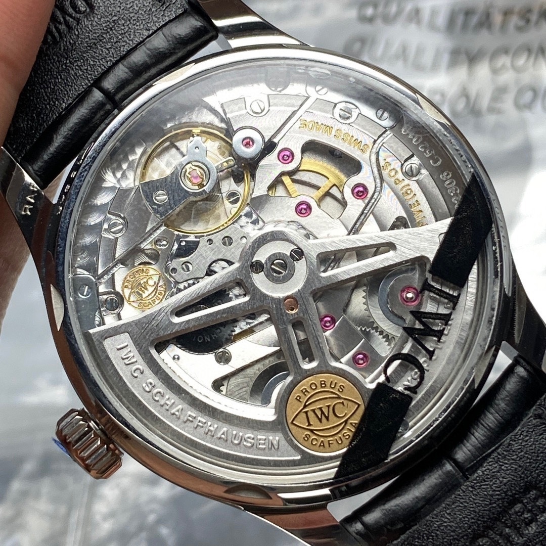 IWC Portugieser Silver Men's Watch - IW500712