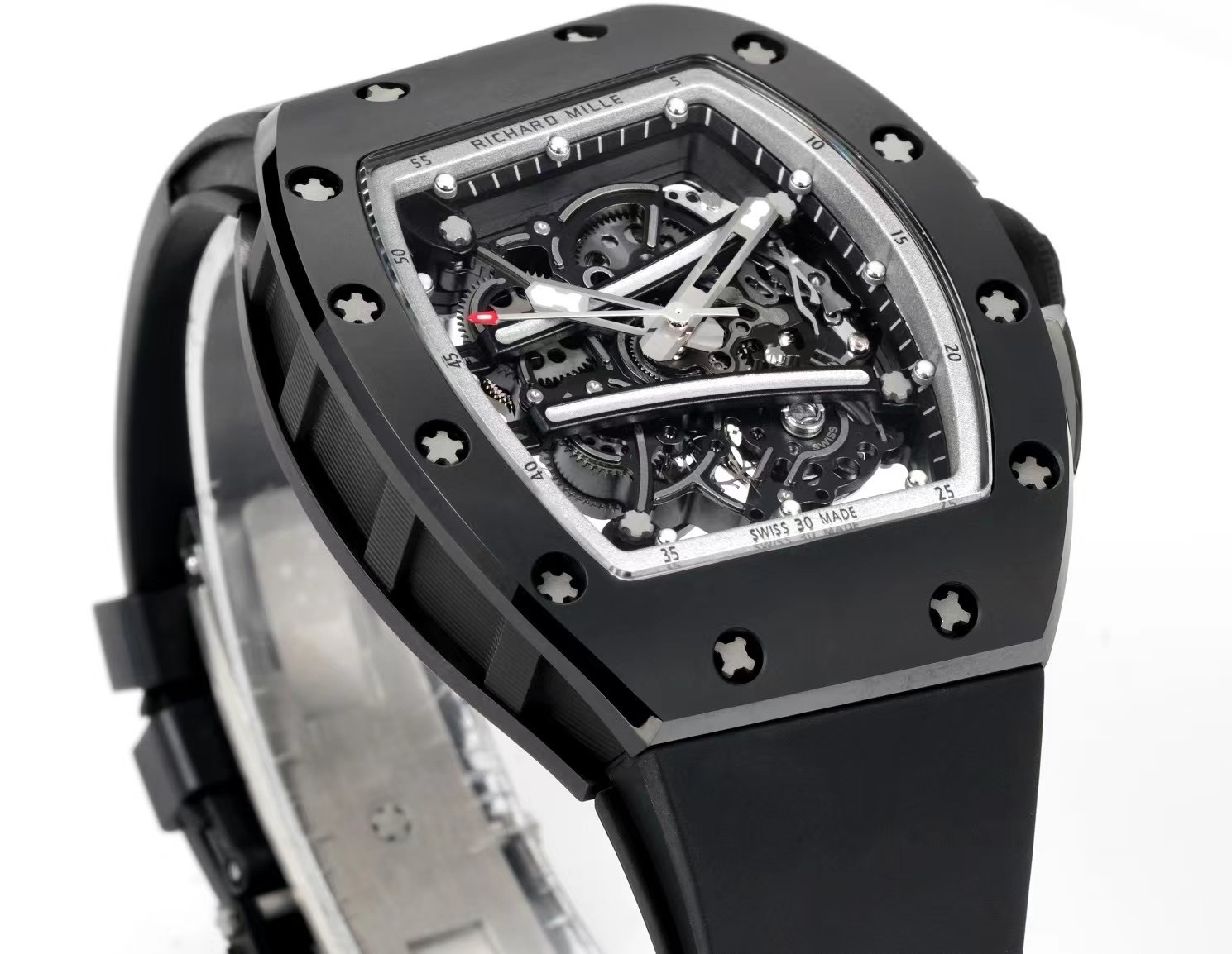 Richard Mille RM 61-01 CA-TZP TPT 'Yohan Blake' Ceramic All Grey Limited