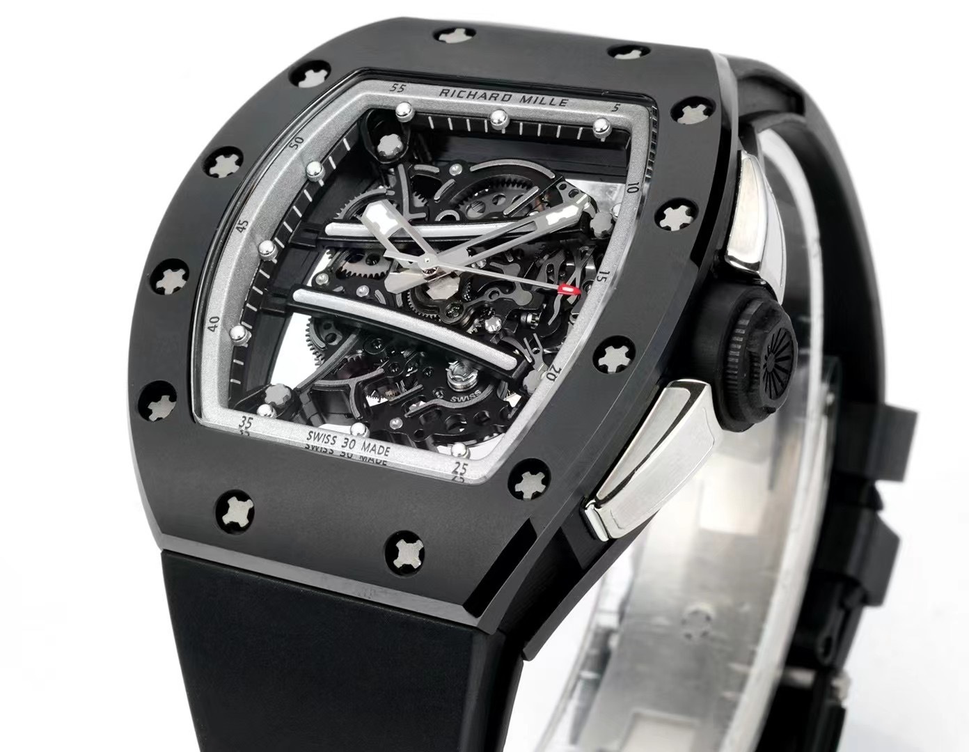 Richard Mille RM 61-01 CA-TZP TPT 'Yohan Blake' Ceramic All Grey Limited