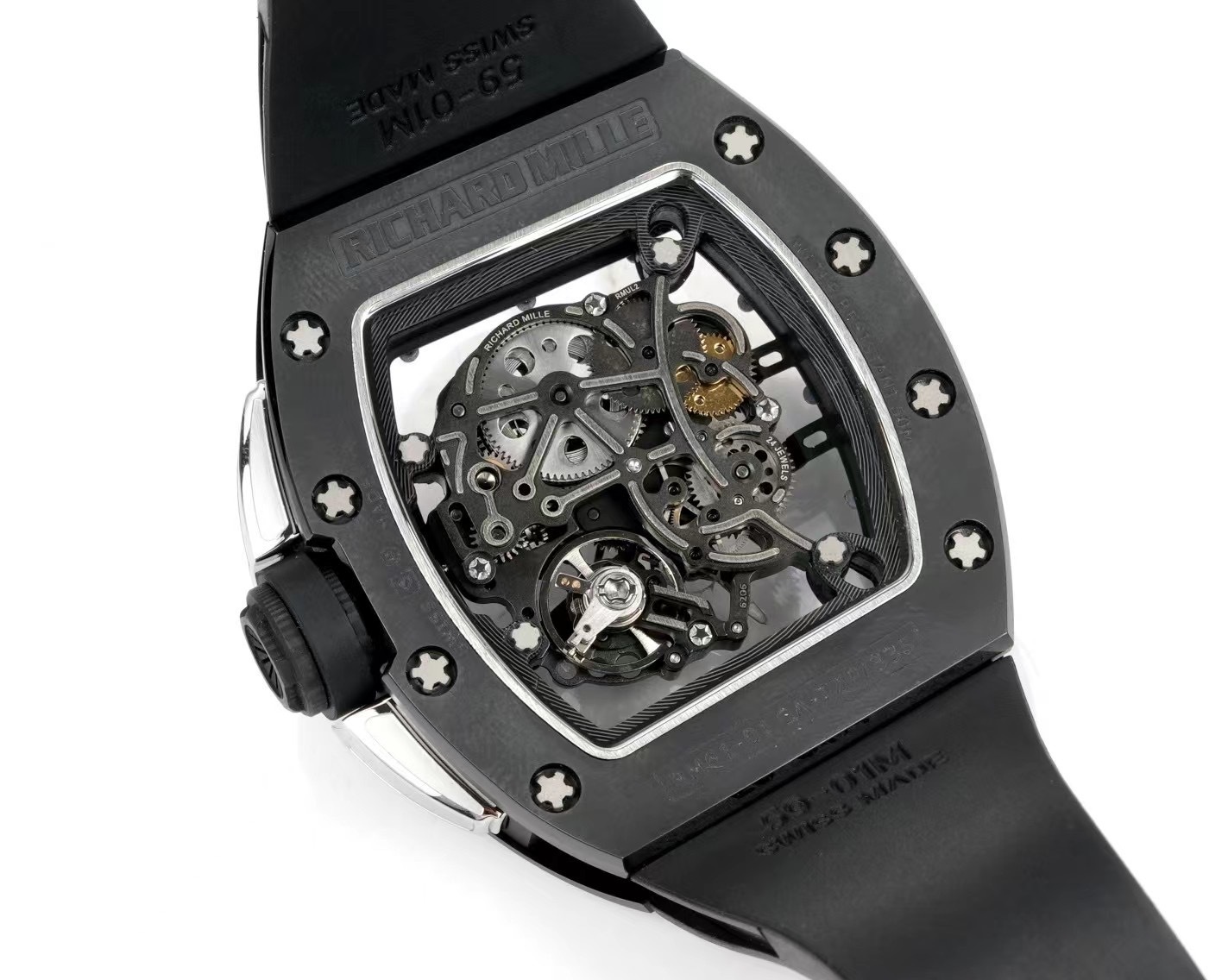 Richard Mille RM 61-01 CA-TZP TPT 'Yohan Blake' Ceramic All Grey Limited