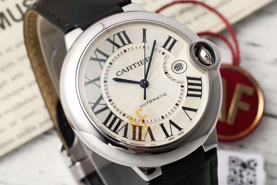 Cartier Ballon Bleu Automatic Silver Dial Watch WSBB0056