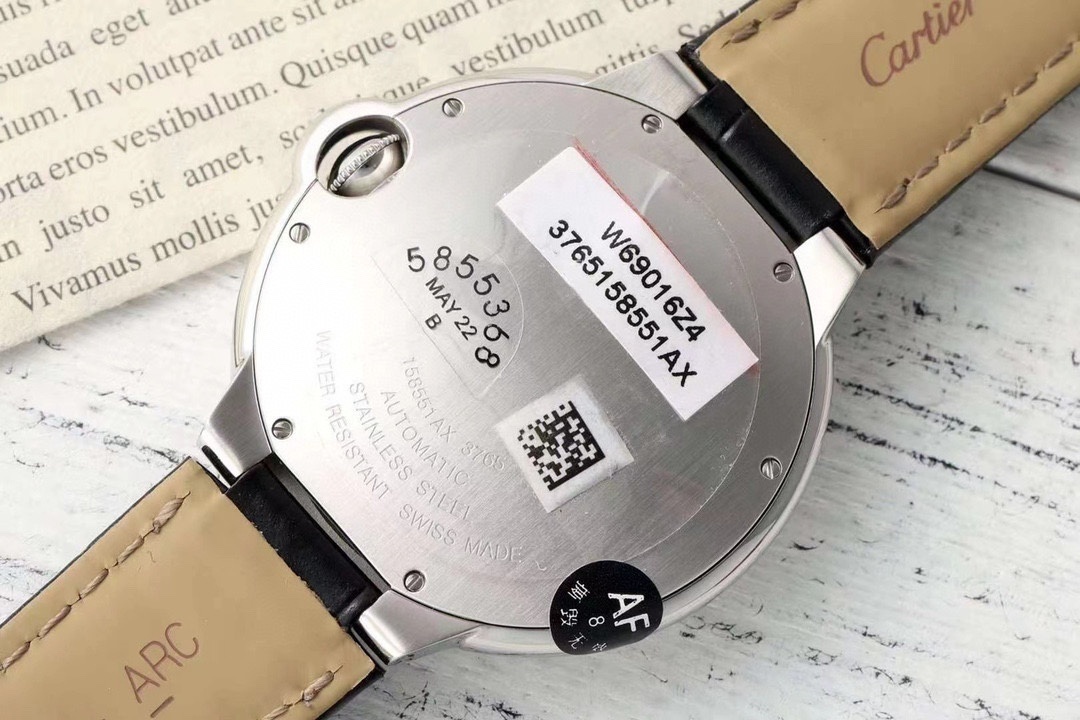 Cartier Ballon Bleu Automatic Silver Dial Watch WSBB0056