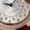 Cartier Rose Gold 18k RG Diamond Bezel and Dial Auto Ballon Bleu WJBB0081