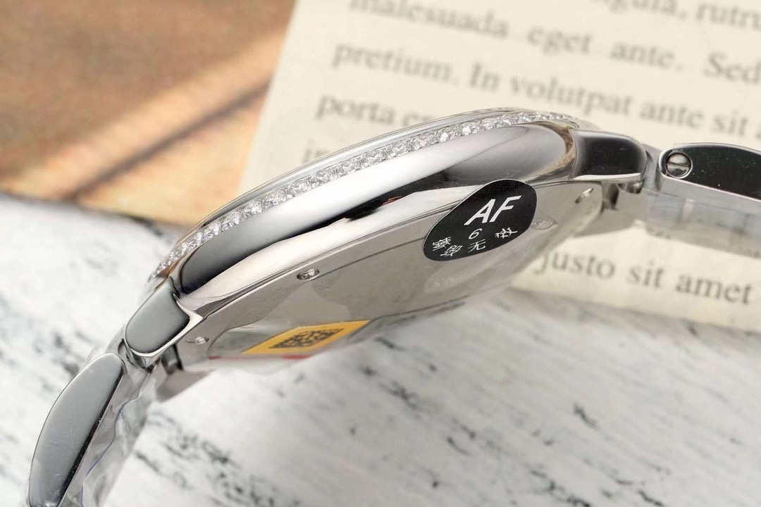 Cartier Ballon Bleu de Cartier Steel Diamond Bezel 33mm