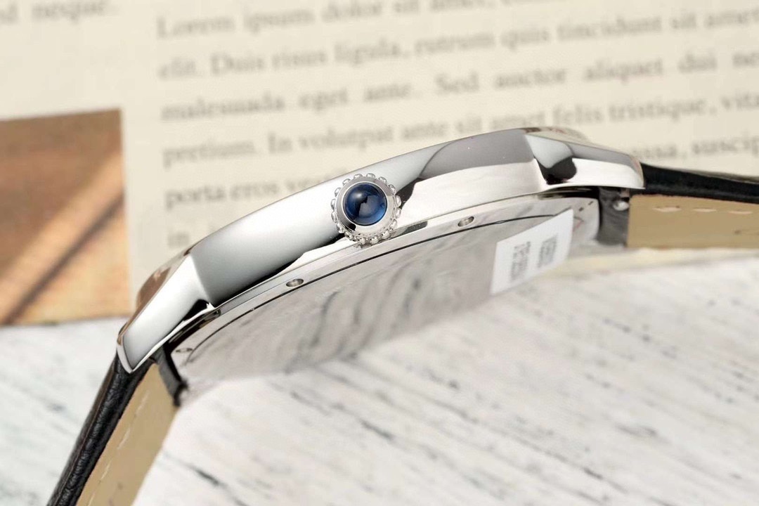 Cartier Ronde Solo Automatic Silvered Opaline Dial Men's Watch